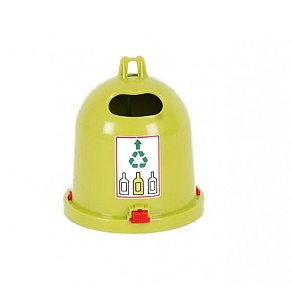 Kontejner na sklo žlutý - Bruder 43754