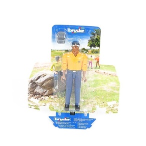 Figurka - dělník CAT - Bruder 46130