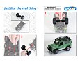 Zadní náprava pro Land Rover - Bruder 42561