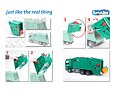 Zadní dveře pro popelářské auto Mack - Bruder 42630